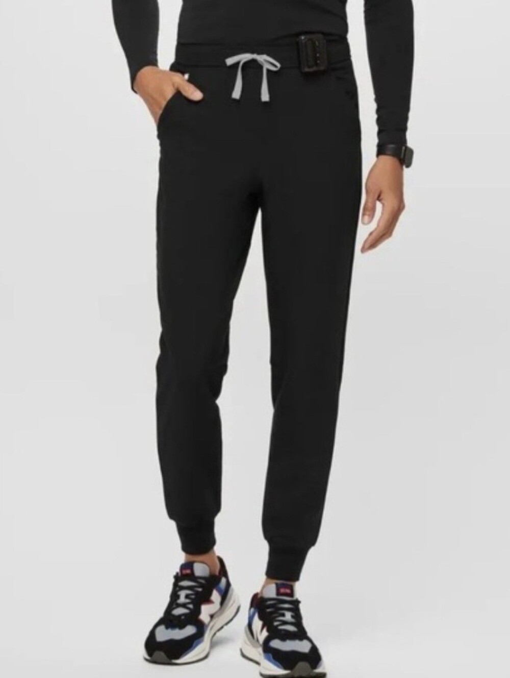 Figs Black Tansen Jogger Scrub Pants Size Small